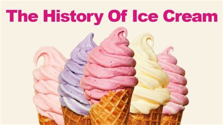 When did ice cream come to Australia?