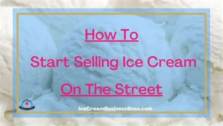 When did stores start selling ice cream?