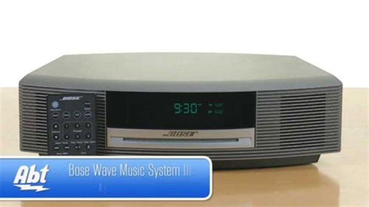 When did the Bose Wave radio 3 come out?