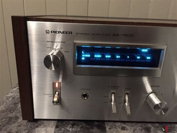When did the pioneer SA 7800 integrated amplifier come out?