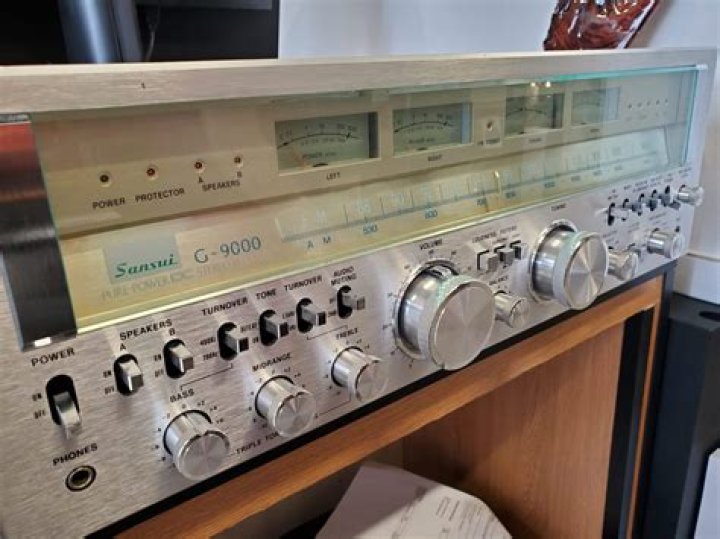 When did the Sansui g9000 receiver come out?