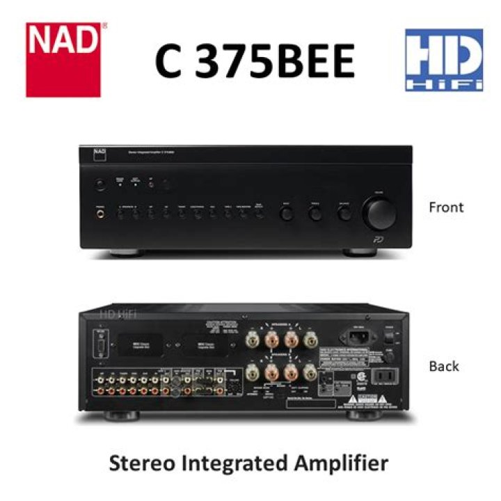 When does the NAD c375bee protection circuit activating?