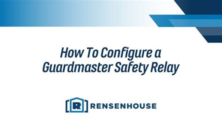 When does the reset occur on the guardmaster safety relay?