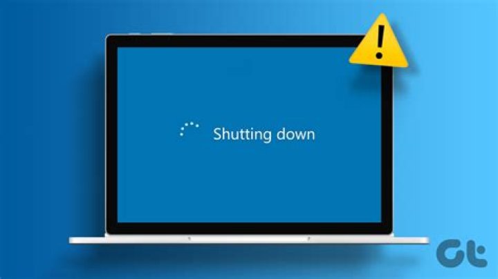 When I turn on my PC it shuts down?
