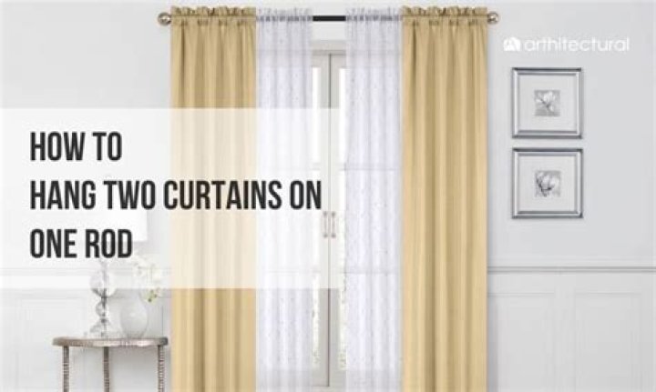 When was the first curtain rod invented?