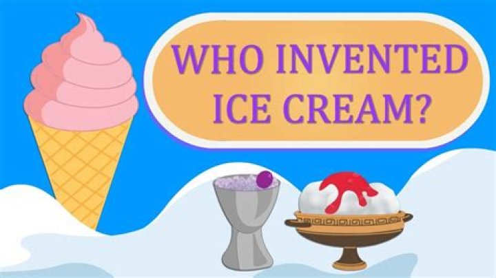 When was the first form of ice cream invented?