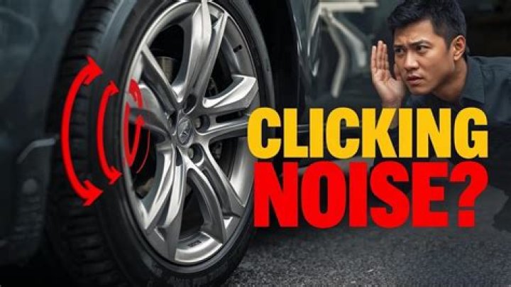 When you hear a clicking noise?