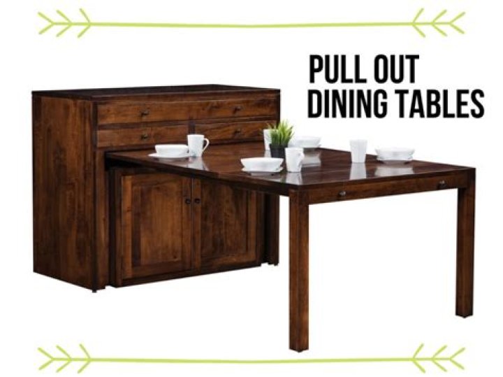 Where can I buy a pull out dining table?