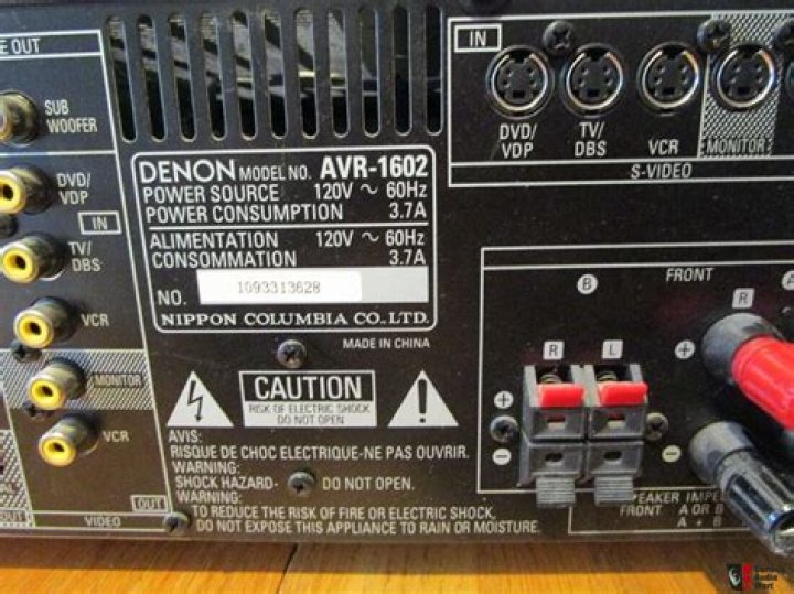 Where can I find the manual for the Denon avr-1602?