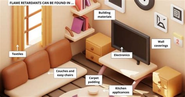 Where can you find flame retardants?