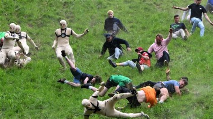 Where did cheese rolling originate?