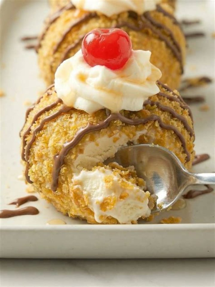 Where did fried ice cream originate?