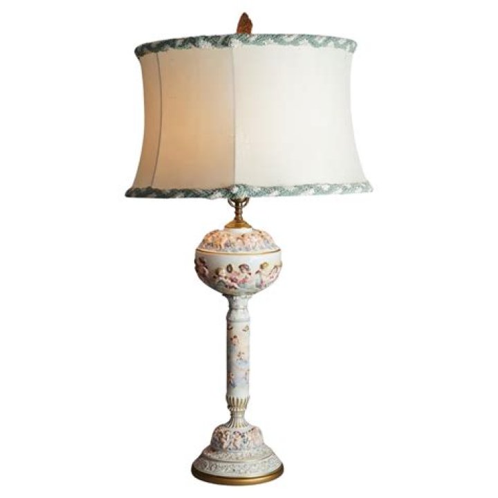 Where did the Cherub table lamp come from?