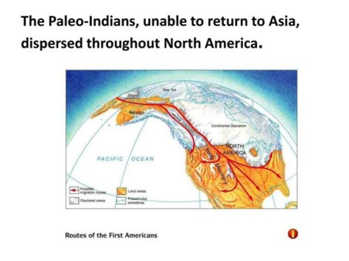 Where did the Paleo Indians first live?