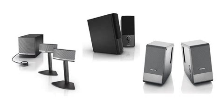 Where do you plug in Bose speakers?