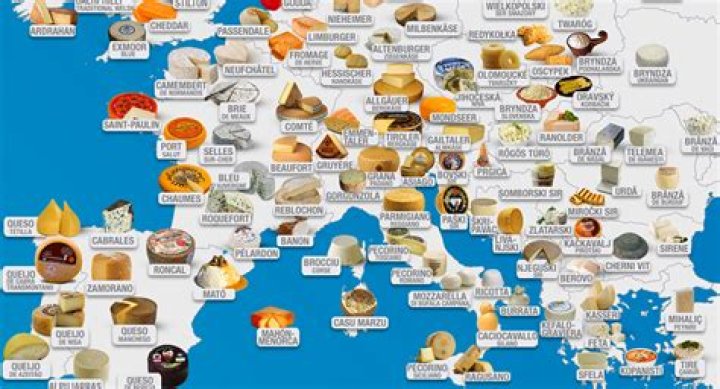 Where does most cheese come from?