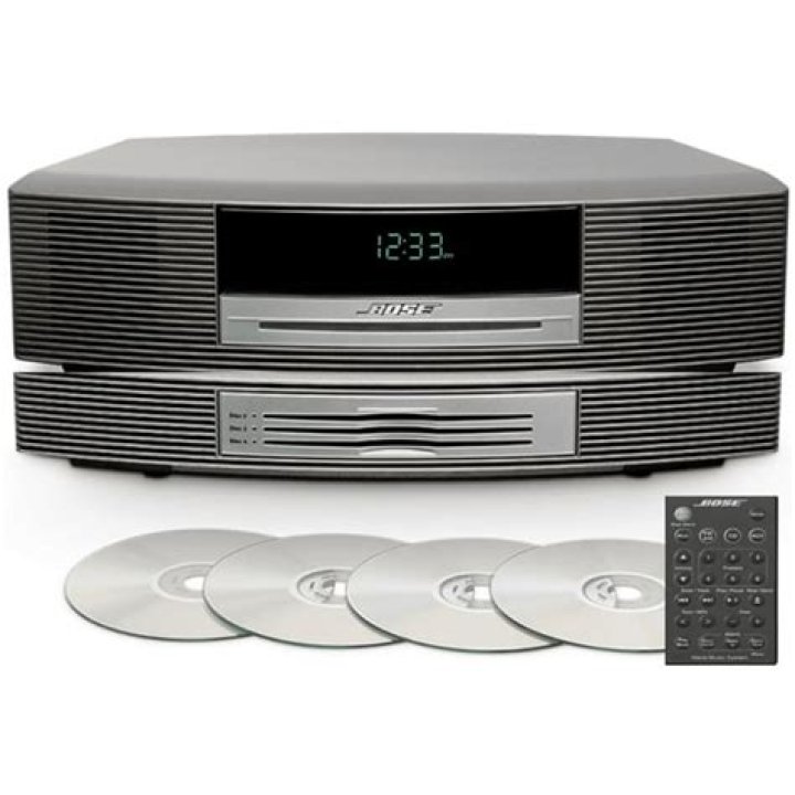 Where is battery on Bose CD player?
