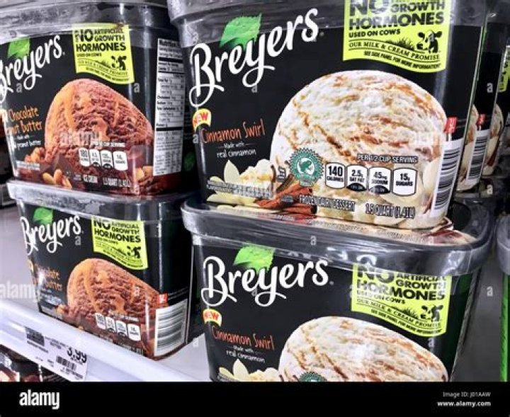 Where is Breyers ice cream manufactured?