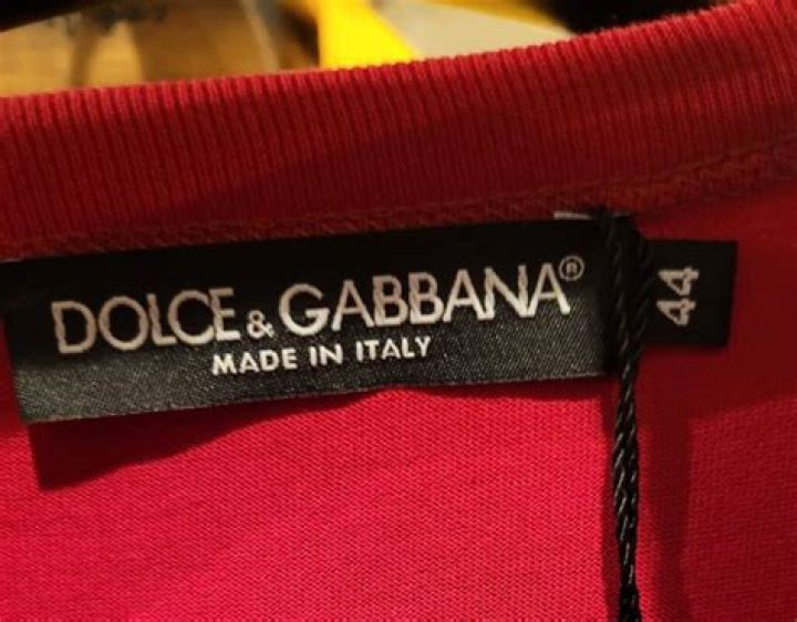 Where is Dolce and Gabbana manufactured?