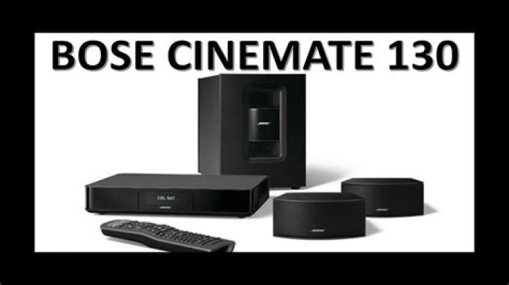 Where to place Bose CineMate 130 home theater system?