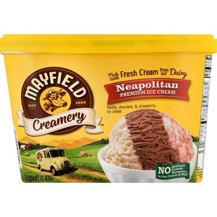 Where was Mayfield ice cream founded?