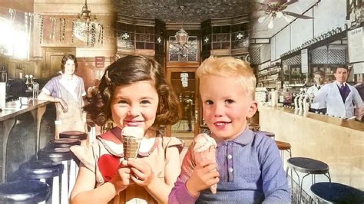 Where was the first ice cream parlor in NJ?
