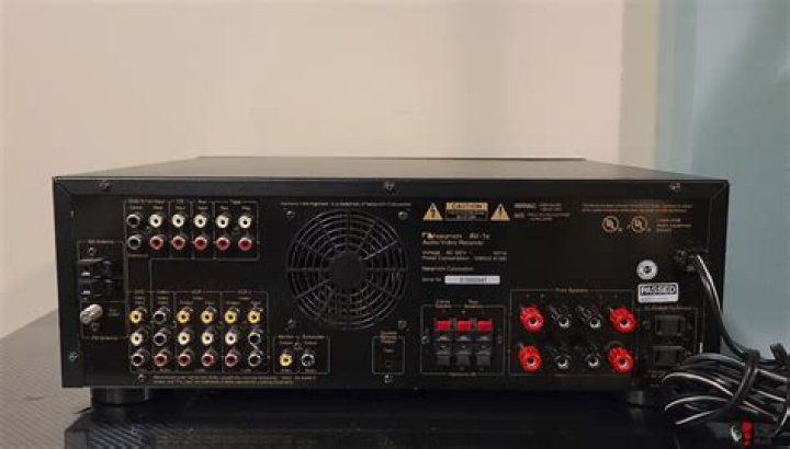 Which is the most powerful Nakamichi AV receiver?