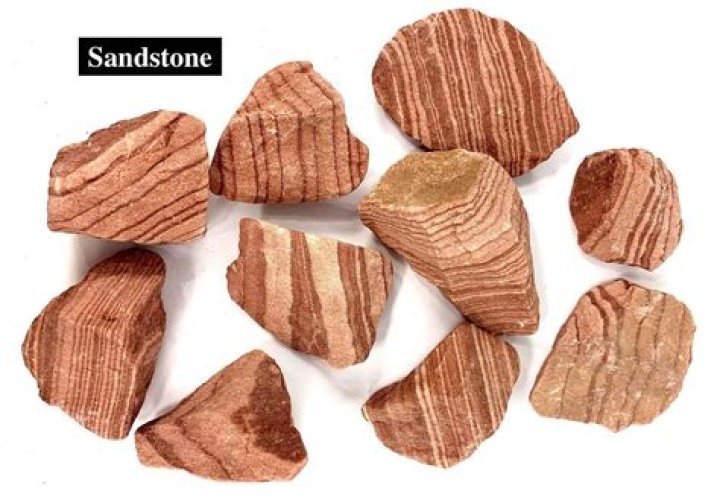 Which kind of rock is red sandstone?