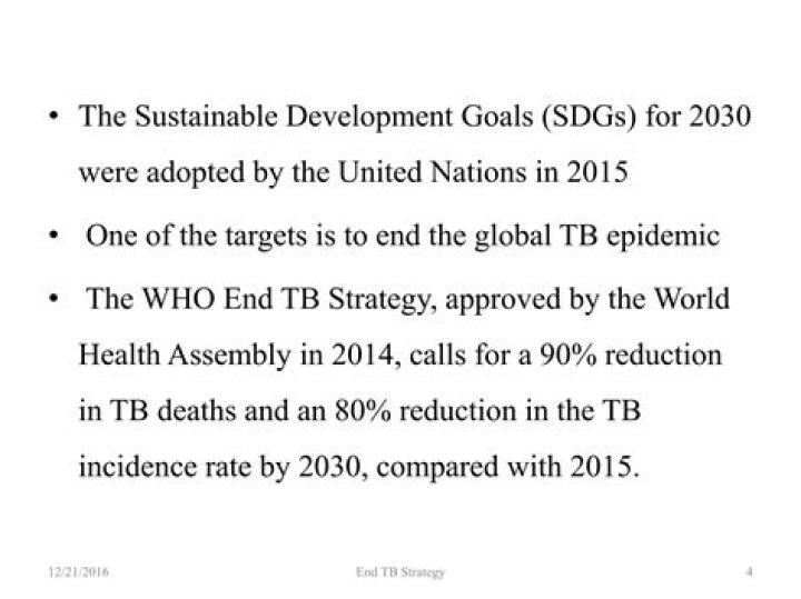 Who end TB Strategy 2015?