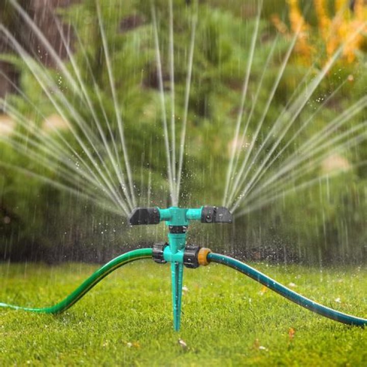 Who invented garden sprinkler?