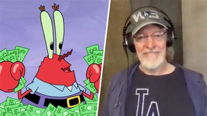 Who is the actor that plays Mr Krabs?