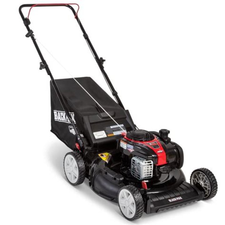 Who makes Black Max push mowers?