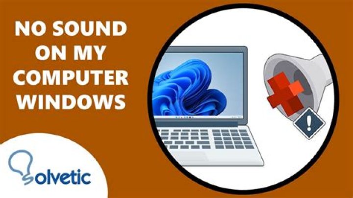 Why am I hearing no sound on my computer?