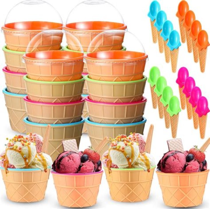 Why are ice cream lids made out of plastic?