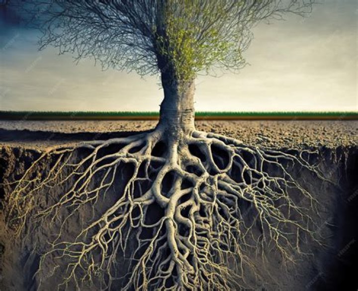 Why are my tree roots showing?