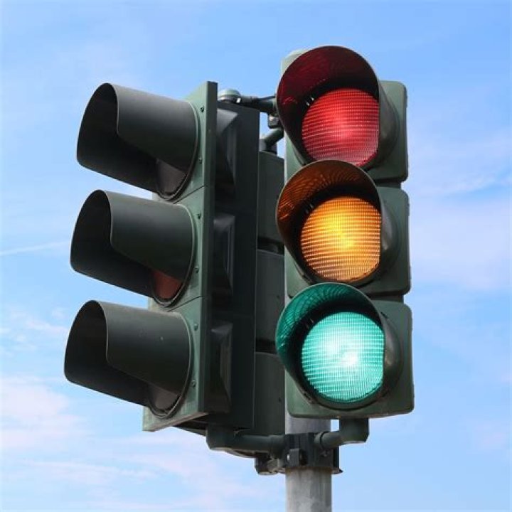 Why are traffic signals red in Class 10?