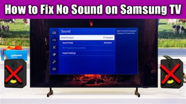 Why did I lose sound on my TV?