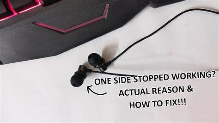 Why did my headphones just randomly stop working?