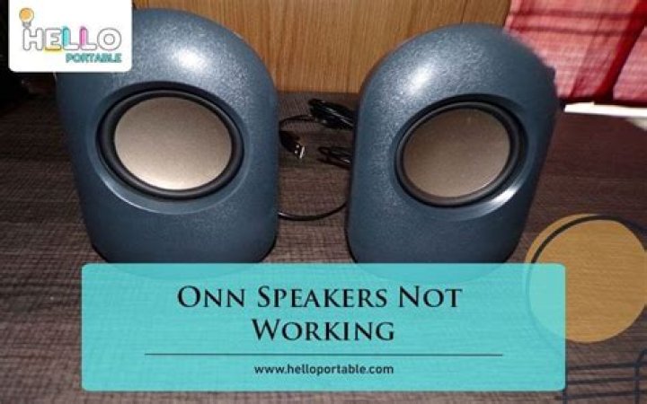 Why did my TV speakers stop working?