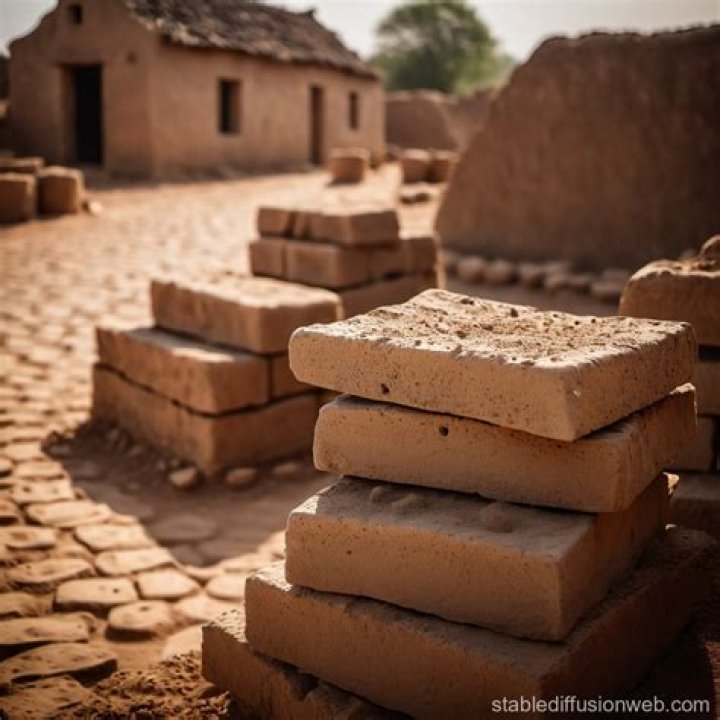 Why did they use mud bricks?