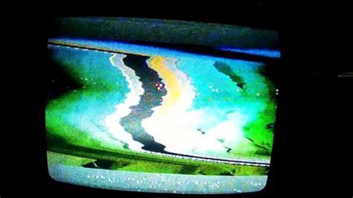 Why do I get scrambled channels on my analog TV?