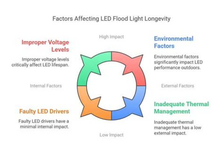 Why do some LED lights fail to turn on?