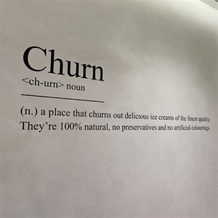 Why do we churn ice cream?