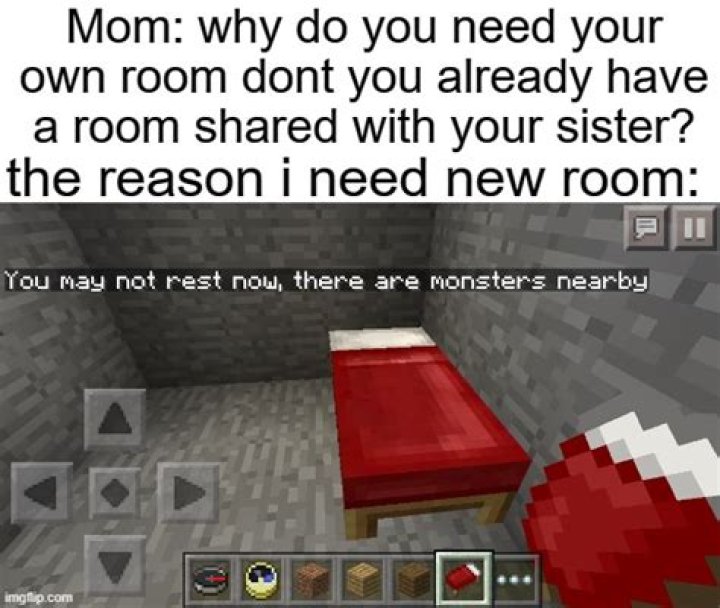Why do you need your own room?