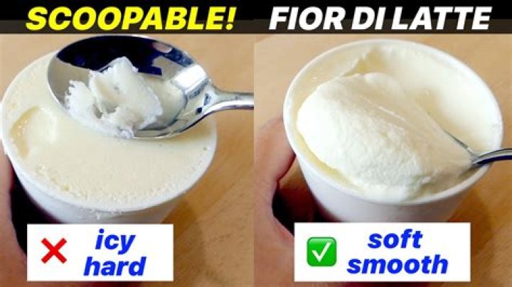 Why does homemade ice cream freeze harder than store bought?