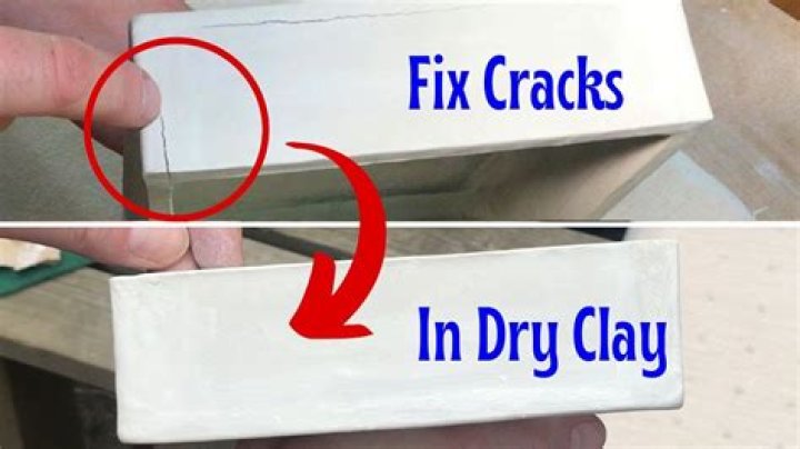 Why does my air dry clay crack when drying?