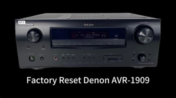 Why does my avr-1909 have no audio output?