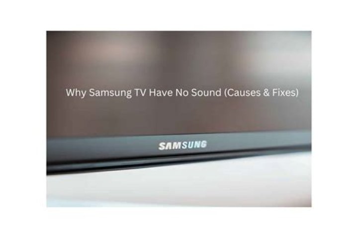 Why does my cable TV have no sound?