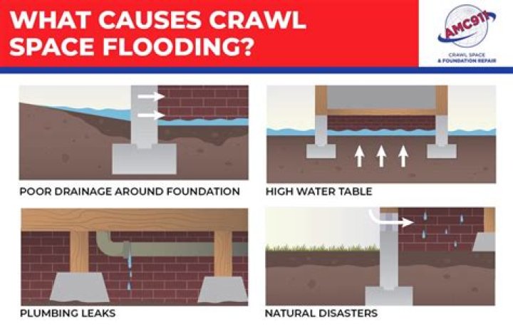 Why does my crawl space keep flooding?