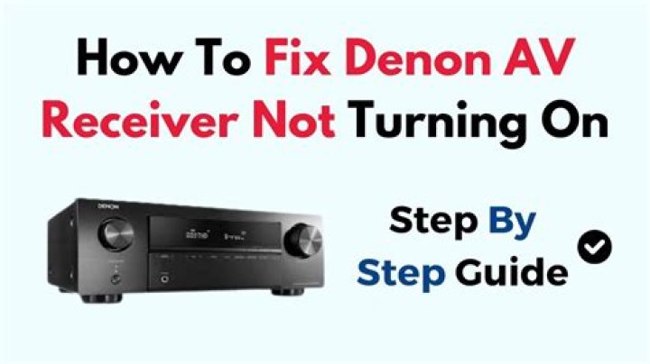Why does my denon receiver keep turning off?
